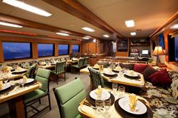 Turks & Caicos - Luxury Aggressor Liveaboard. Saloon.